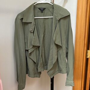 Simply Vera Vera Wang Olive Utility Jacket